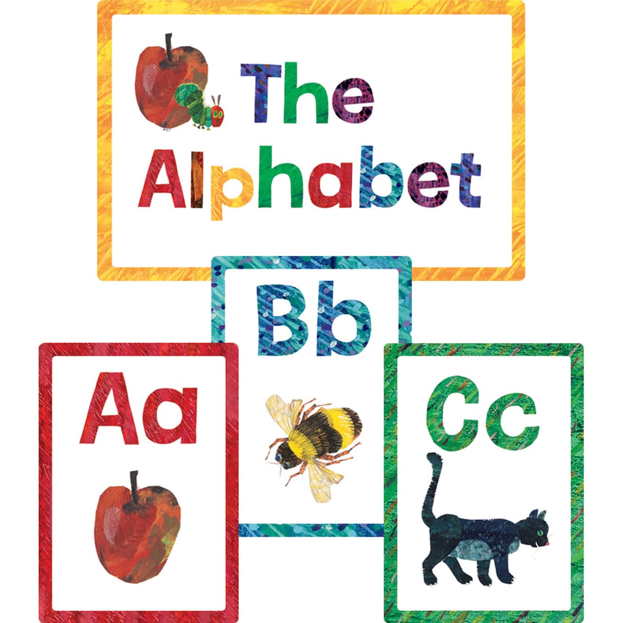 Carson Dellosa Education&#xAE; World of Eric Carle&#x2122; Alphabet Bulletin Board Set
